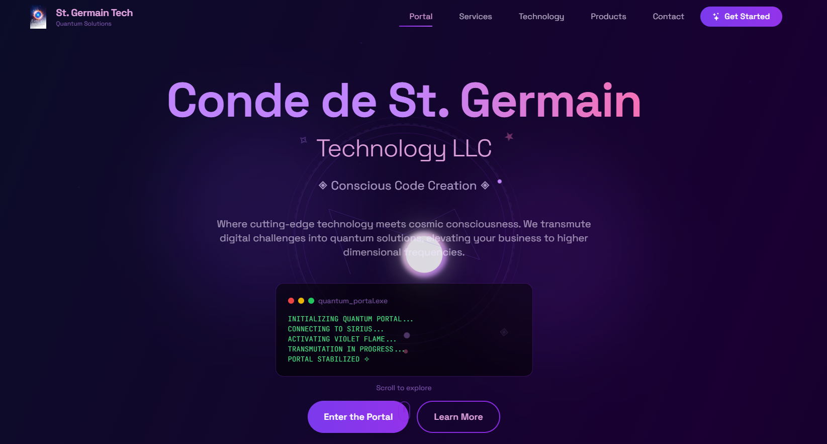 Conde de St Germain Technology