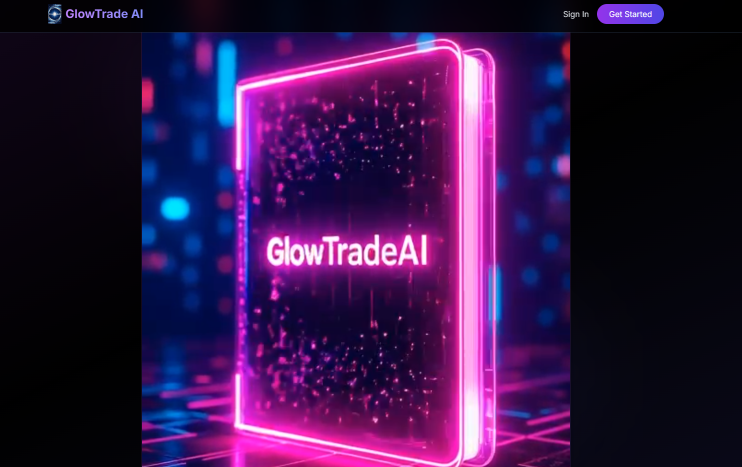 GlowTrade AI Website